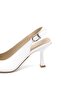 Elit Calissa Women's Genuine Leather Classic Heeled Shoes White - 7