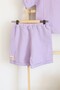4 Layer Muslin Kids Summer Shorts Top and Bottom Set - 3