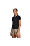 Ua Launch Shortsleeve 1382434-001 Women's Black T-Shirt - 3