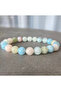 100% Real Original Natural Stone Morganite Bracelet | Gift Natural Stone