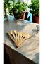 Yta Wooden Spoon Set – 8 Pieces, Natural Beaamber Wood with Stand - 4