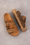 Tokyo Genuine Leather Cork Sole Orthopedic High Eva Women's Slippers - 5
