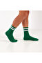 4-Piece Cotton Loop Short Half Socks Washable Ribbed College Style Tennis Sports Men's Socks 3501 - 3