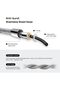 Shattaf Set, Bidet Sprayer for Toilet with 47inches Stainless Steel Bidet Hose, Wall Mounted H - 5