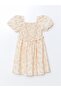 Square Neck Girl's Dress (S5) - 4