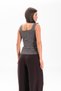 Summer Black Glitter Knitwear Blouse - 2
