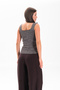 Summer Brown Glitter Knitwear Blouse - 6