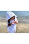 100% Cotton Muslin Children's Bathrobe - For Beach, Sea, Pool - 3