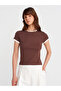 31859 100% Cotton Couple Look T-Shirt-Light Brown