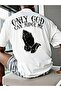 "Only God Can Judge Me" Graphic T-Shirt for Men - Comfortable Round Neck,