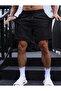 Men's Regular Fit Black Shorts