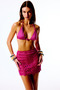 Dera Knitted Mini Skirt (Fuchsia) - 4