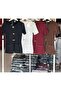 Knitwear Gold Buttoned Short Sleeve Blouse-L - Brown - 2