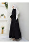 Women's Front Buttoned Tunnel Dress - 3