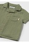 01-04 Age Mayoral Linen Green Shorts Shirt Double Suit - Green - 5