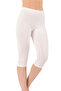 Özkan 0458 3-Pack Women's 95% Cotton Lycra Single Jersey Fabric Flexible Comfortable Soft Below Knee Capri Leggings - 3