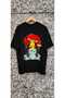 Pokemon Pikachu Bulbasaur T-Shirt Art Full Oversize Wide Fit Woven 100% Cotton Fabric - 3
