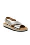 Women / Girls Sneaker (Casual) 77 G61 Zc Fly Flot Sandal 6331-Silver - 4