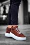 Lace-Up Men's Sports Boots Taba (White Sole) - 4