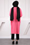 Pink Striped Slit Tunic - 3