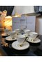 Atlas Set of 6 Porcelain Coffee Cups 90ml - 2