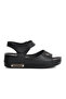 Black Women's Flat Sandals