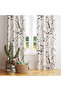 Black Marble Patterned Background Curtain – Modern & Stylish Decoration 140X260 cm Single Wing - 2