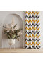 Special Design Decorative Background Curtain 140X260 cm Single Wing
