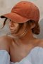 Unisex Washable Vintage Orange Cap Hat - 7