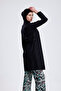 Water Repellent Parachute Full Covered Double Bonnet Hijab Swimsuit Set of 4 - 3
