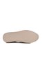 Beige Genuine Leather Anatomical Women's Casual Shoes - 5