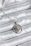 316L Steel Silver Color Zircon Stone Jaguar Model Women's Necklace