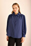Woven Shirt with Embroidery Detail on the Collar - 2