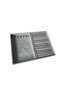 Domestic Production Rio Model Suede Fabric Gray Color Nails-Sausage Drawer Jewelry Organizer - 7
