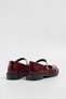 Women's Burgundy Patent Leather Banded Loafer Ballet Shoes 2.5cm Byndlfrk11 - 8