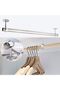Closet Pole Sockets, 304 Stainless Steel Wardrobe Rail Supports 25mm Rod Round Shaped Flange - 8
