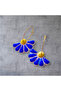 Blumarie- Lu Atelier Hand Painted Resined Polymer Clay Earrings - 4