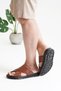 Men's Orthopedic Leather Slippers Soft and Flexible Massage Sole Daily Slippers Suitable for Hajj and Umrah - 5