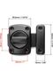 QWORK 2 Pack Rotate Bolt Latch Gate Latches Safety Door Lock, Black - 9