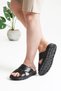 Men's Orthopedic Leather Slippers Soft and Flexible Massage Sole Daily Slippers Suitable for Hajj and Umrah - 4