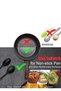 Hard Tip Heat Resistant Fireproof Non-Stick Silicone Long Spoon 28 Cm Short Spoon 22 Cm / 2 Pcs - 3