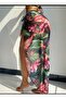 Senira Marbled Tulle Pareo Skirt - 2