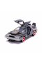 1:24 Back to the Future 3-Light Time Machine Time Machine Die - Cast Metal Car - 6