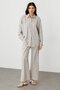Oversize Shirt with Pearls on the Front - 3