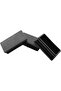 ZRM&E Rectangle Chair Leg Insert 10PCS 25x50mm Rectangle Plastic Plug Tube Inserts End Caps for Furn - 9