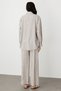 Oversize Shirt with Pearls on the Front - 6