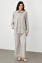 Oversize Shirt with Pearls on the Front - 4
