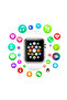 ساعة ذكية SW01 Pro Lite فضية اللون - 3