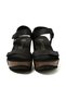 Women/Girls Slippers g 106319   Genuins Embossed Leather Dark - 4