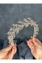 Laurel Bridal Crown Modern Accessory for Hair and Turban - 6